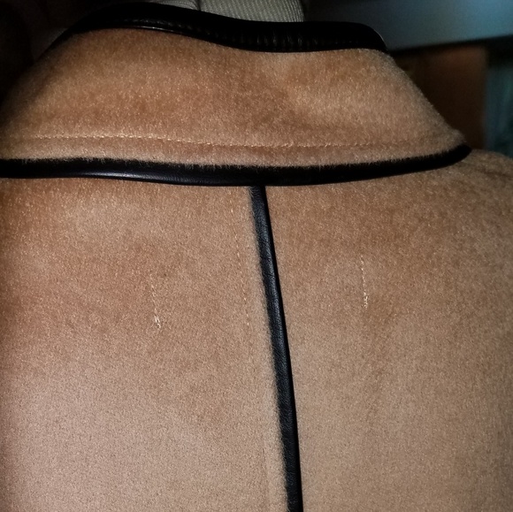 NYANDCOMPANY Tan & Black Lined Jacket/Vest/Cape - Picture 5 of 8